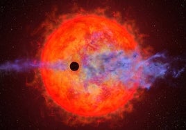 El Hubble detecta un planeta con hipo