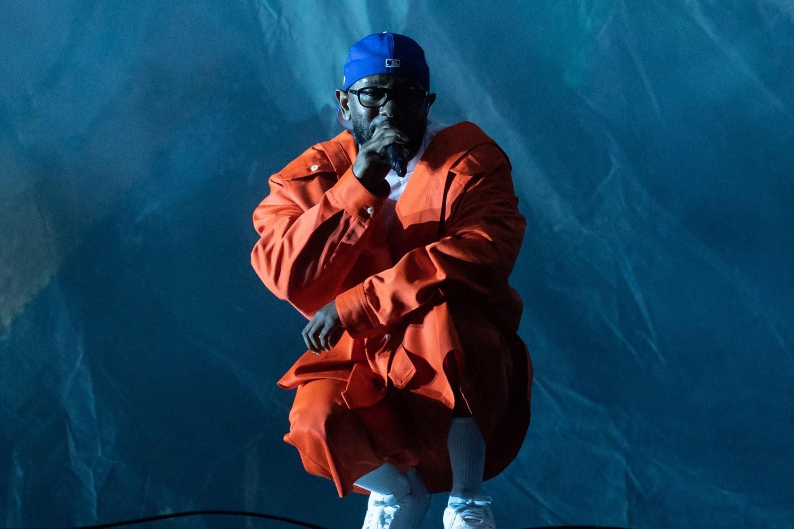 El rapero estadounidense Kendrick Lamar