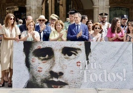 Carbayo señala a «aquellos que se atreven a gobernar con los herederos de los etarras» durante el homenaje a Miguel Ángel Blanco