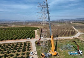 Iberdrola avanza en el rediseño de la red afectada por la dana y renueva y limpia más de 150 centros de transformación