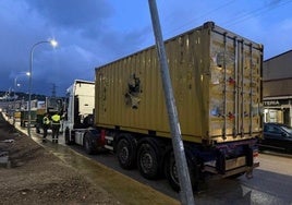 Detenido un camionero por conducción temeraria bajo los efectos de cocaína en Córdoba