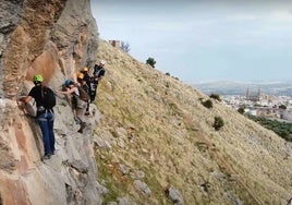 Jaén tiene una vía ferrata a un kilómetro y medio de su catedral