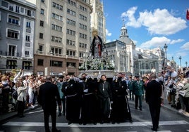 El Encuentro, la procesión que da el adiós a la Semana Santa de la capital