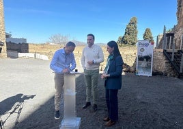 Arrancan las obras para restaurar la muralla noroeste del Castillo de Priego de Córdoba