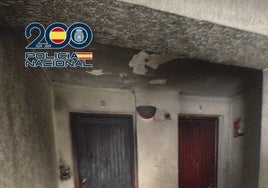 Un moroso del alquiler incendia el piso unos días antes de ser desahuciado en Alicante
