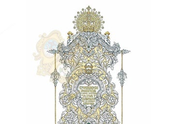Diseño del nuevo estandarte de la coronación