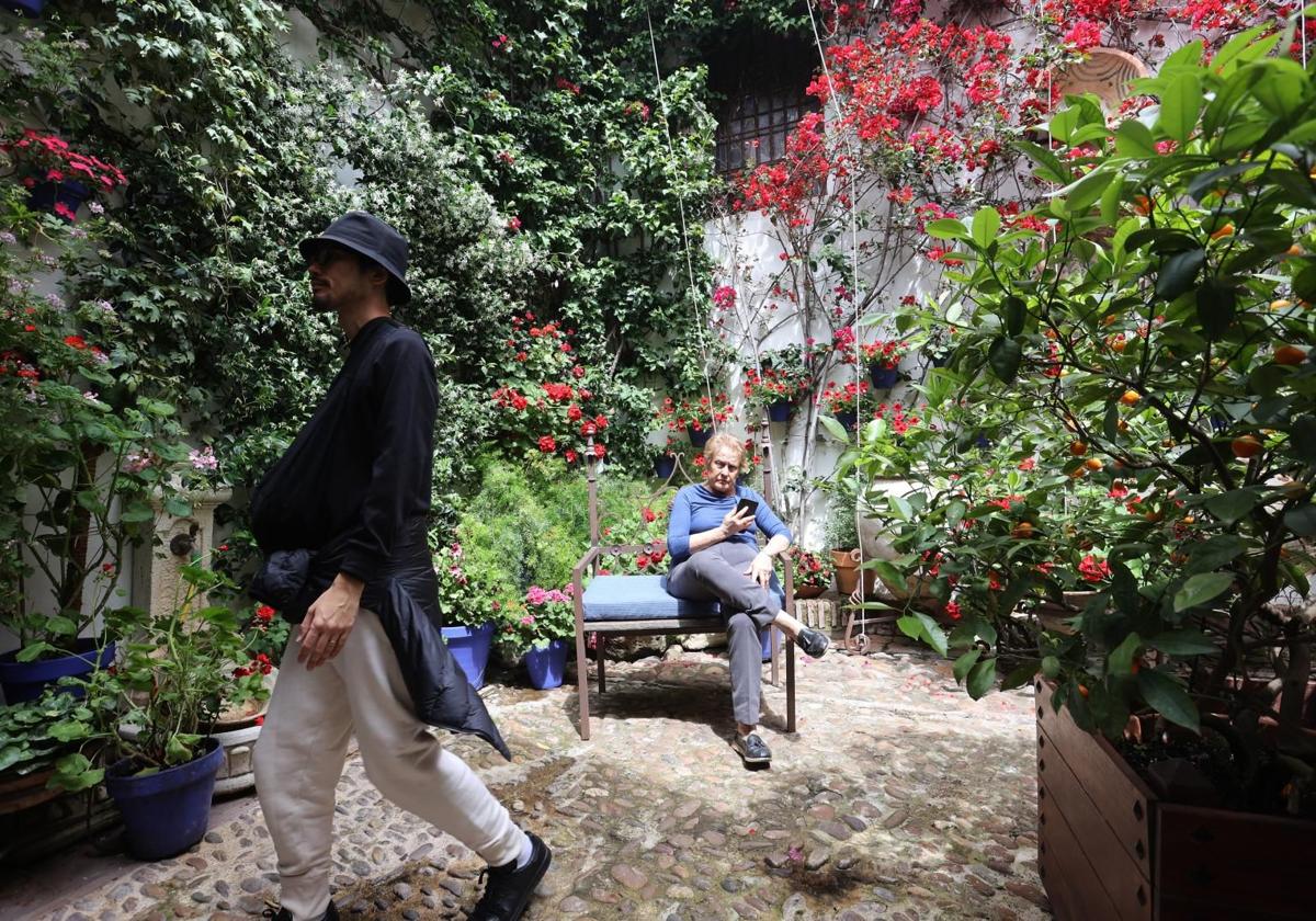 Uno de los patios que participan en el festival