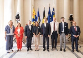 El presidente de las Cortes de Castilla-La Mancha reclama a la Unión Europea más medidas contra la despoblación
