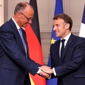 Macron y Merz subrayaron la importancia de un «polo europeo» más «enérgico» en cuestiones de seguridad