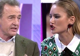 Alba Carrillo, contra Alessandro Lecquio: señala al importante rostro que 'protege' al tertuliano en Telecinco