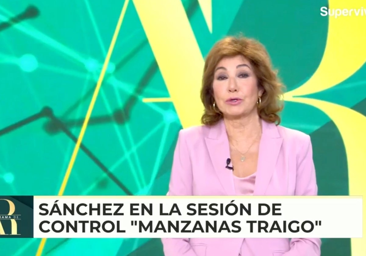 Ana Rosa Quintana no ha dudado en lanzarle una directa pregunta a Pedro Sánchez desde 'El programa de Ana Rosa'.