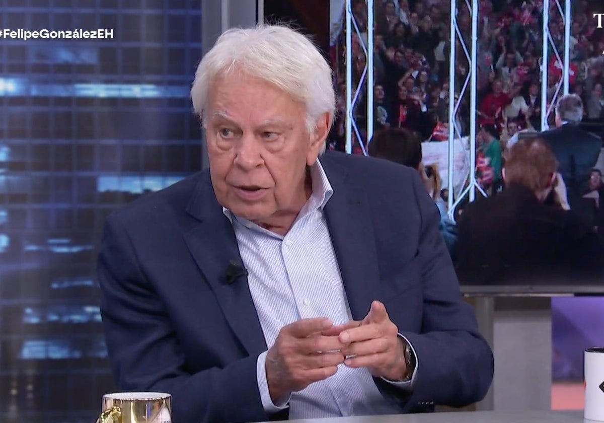 Felipe González de visita en 'El Hormiguero'