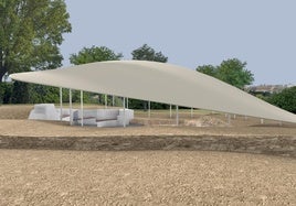 La tumba de Postumio de la Necrópolis de Carmona estará cubierta por una novedosa estructura para evitar su deterioro