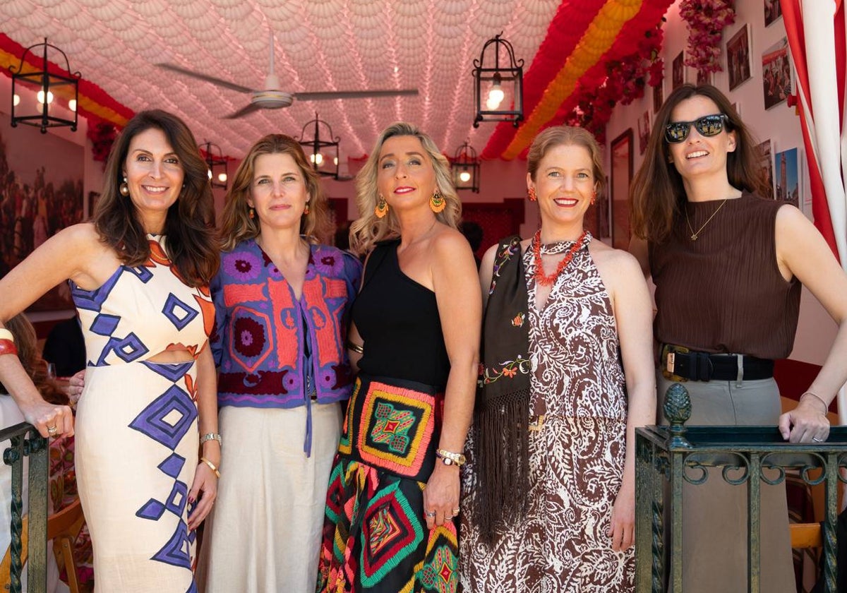 Marta Carbajosa, Teresa Melgarejo, Araceli Moncada, Bárbara Sánchez-Ramade y Marta Benjumea