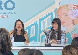 María Hesse presenta en Huelva 'El miedo', su libro «más honesto y más puro»