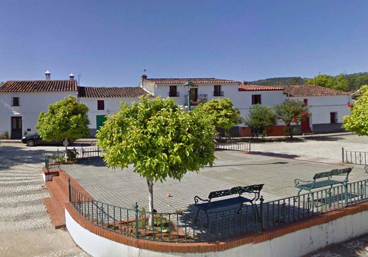 Imagen de archivo de Calabazares, una aldea perteneciente a Almonaster la Real donde la Seguridad Social subasta una vivienda