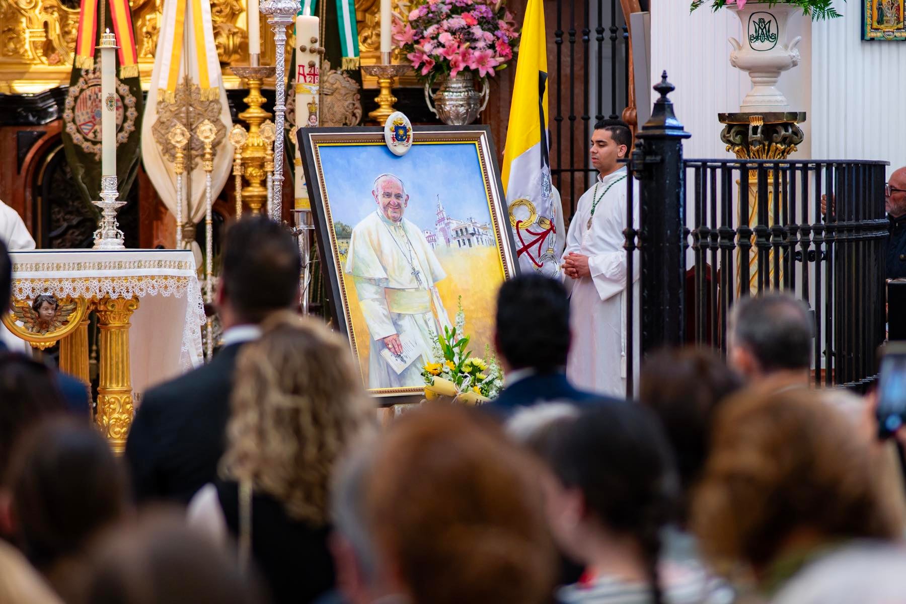 El rosario jubilar rociero, en imágenes
