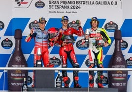 'Pecco' Bagnaia: «He disfrutado mucho la pelea con Marc»