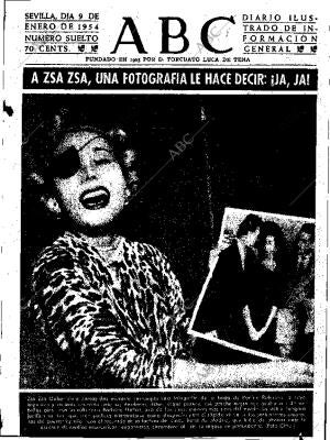ABC SEVILLA 09-01-1954