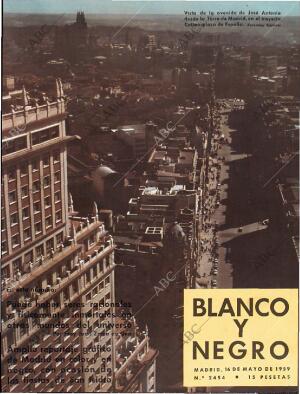 BLANCO Y NEGRO MADRID 16-05-1959